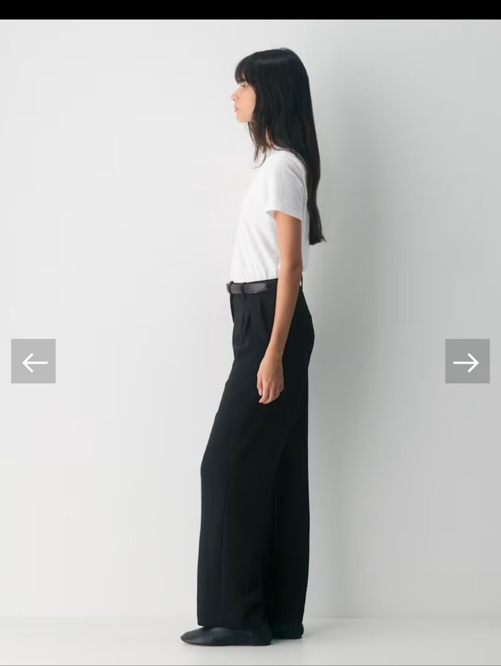 Aritzia Wilfred Effortless Pant, Size 4, Black